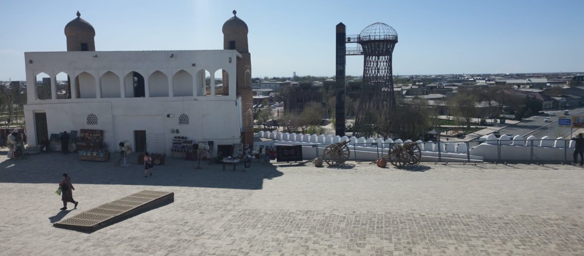 Výhled z Buxoro Ark