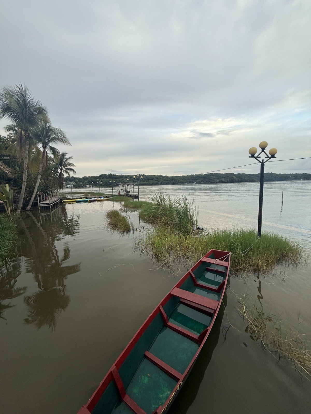 každoroční záplava promenády