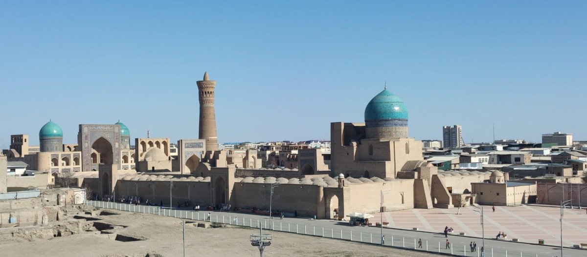 Výhled z Buxoro Ark