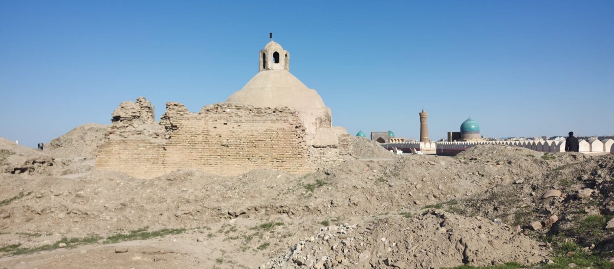 Archeologické vykopávky na Buxoro Ark