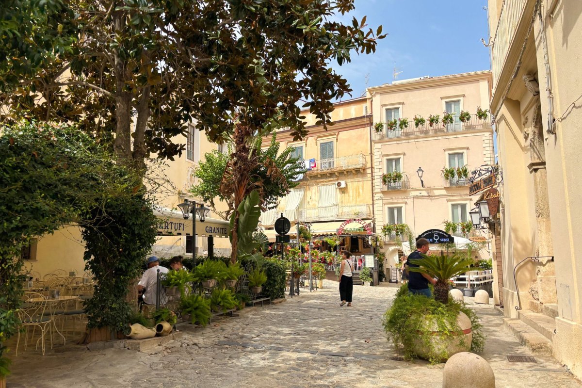 uličky v Tropea