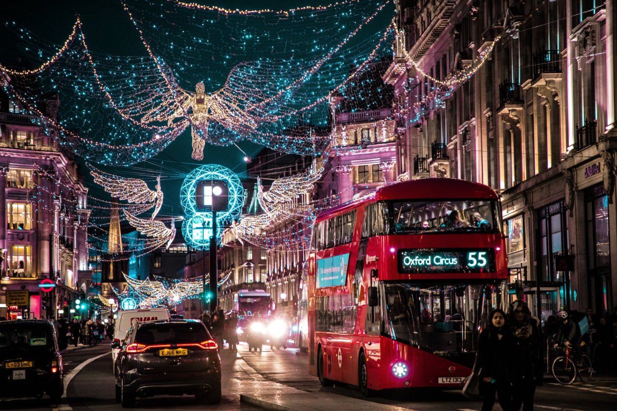 Vánoční Oxford Street