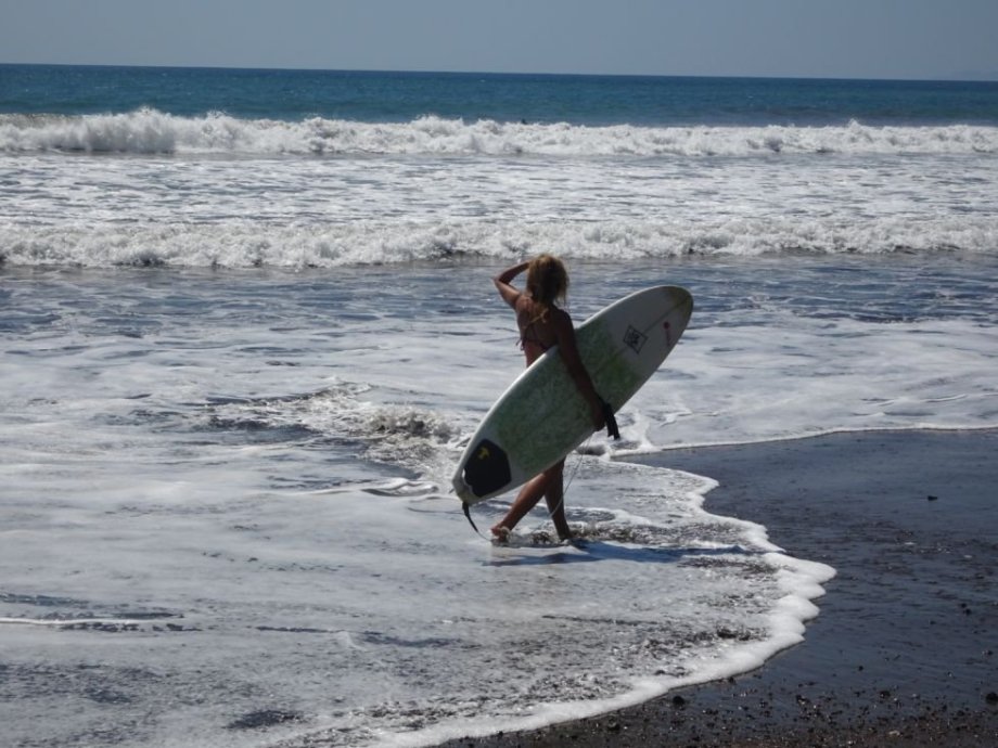 V Jaco jsou dobré surfařské podmínky