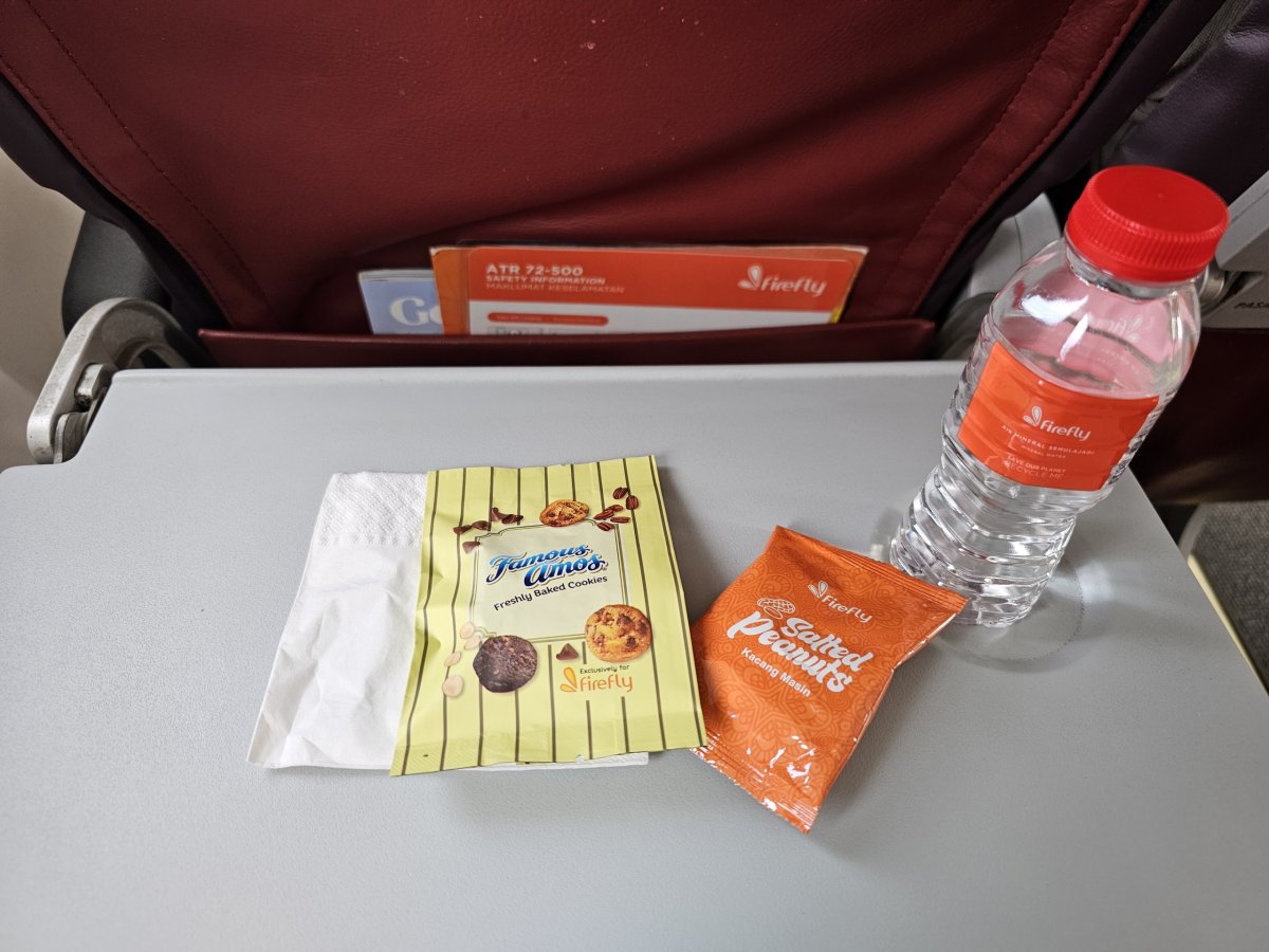 Občerstvení za letu zdarma