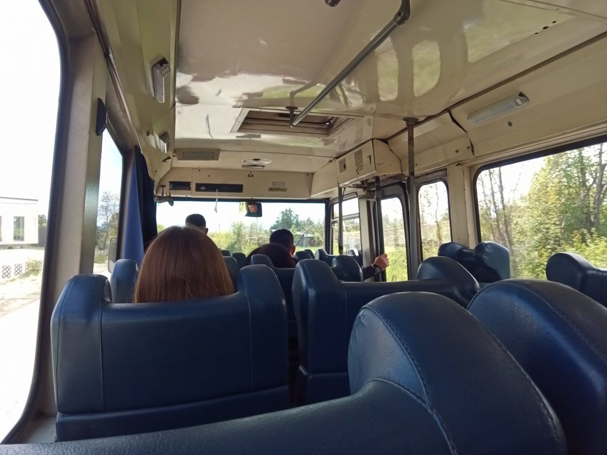 Poprvé v životě jsem se projel "maršrutkou".