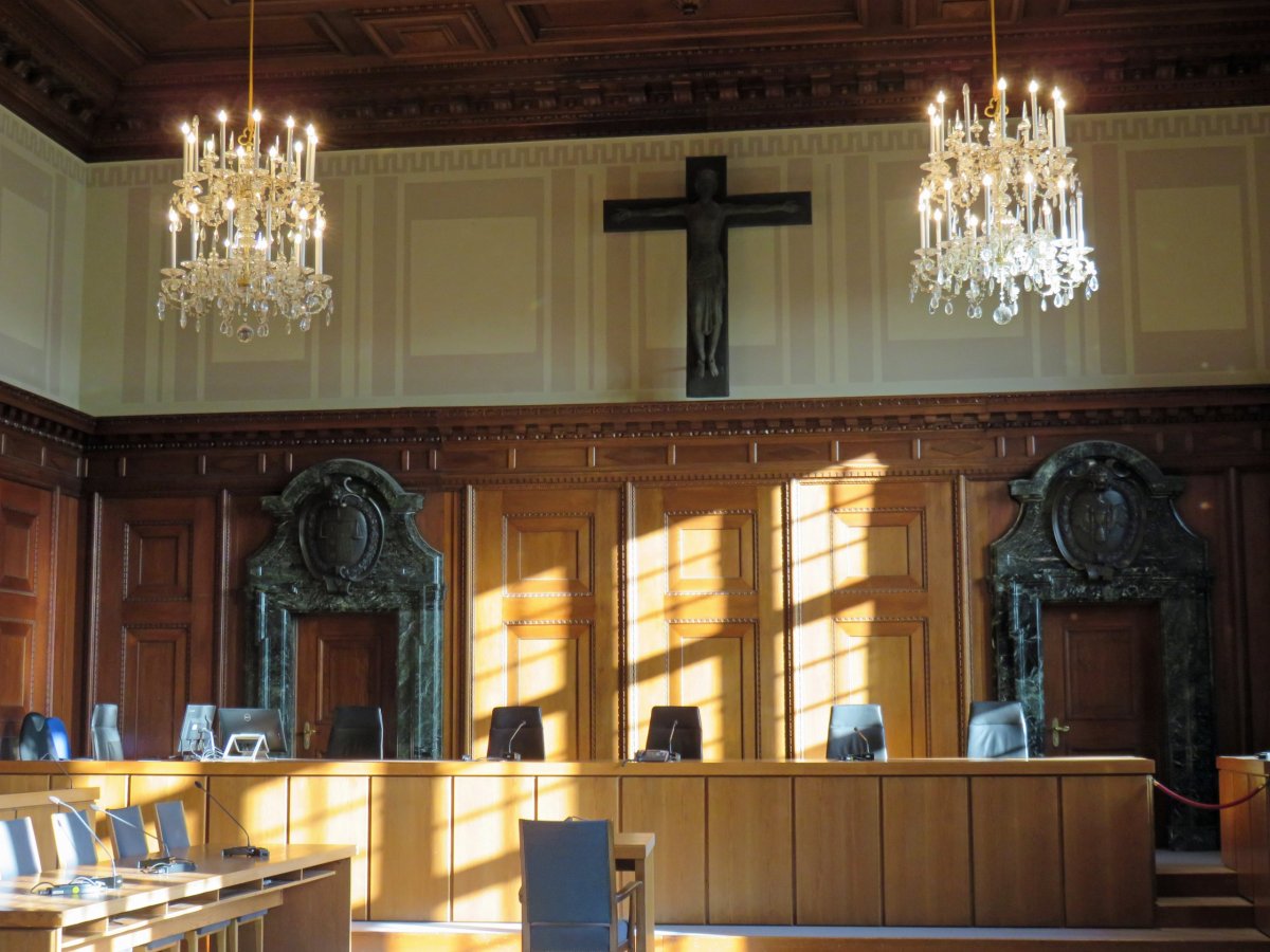 Soudní síň norimberských procesů