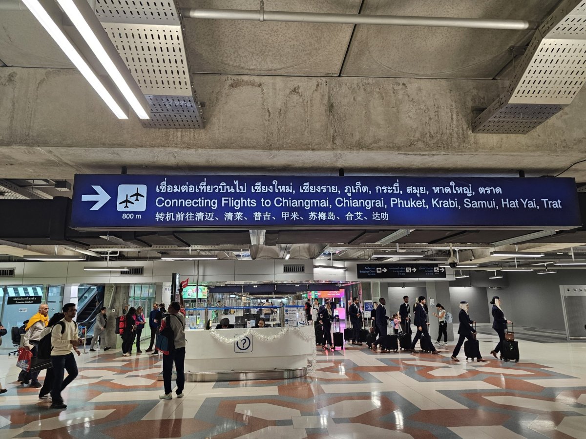 Přestup z mezinárodních na vnitrostátní lety