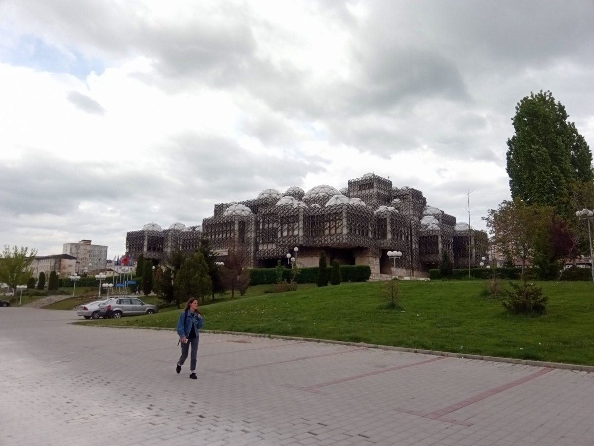 Kosovská národní knihovna.