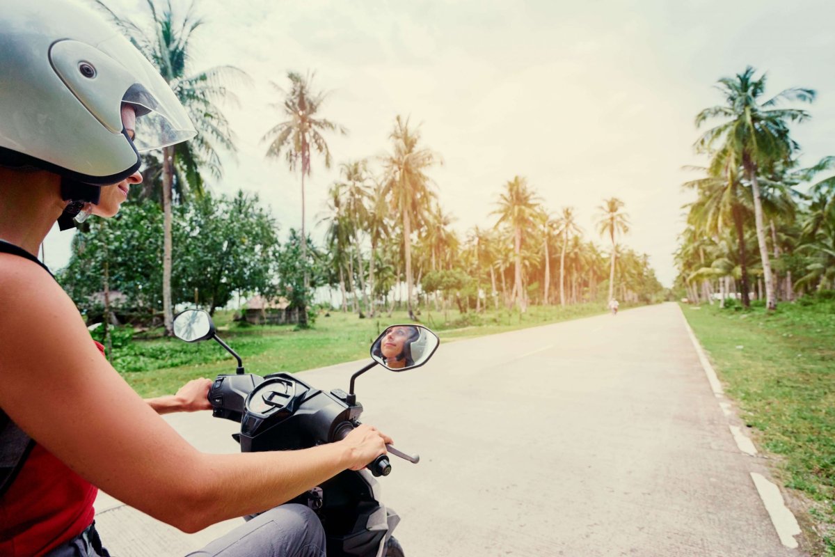Thajskem na motorce