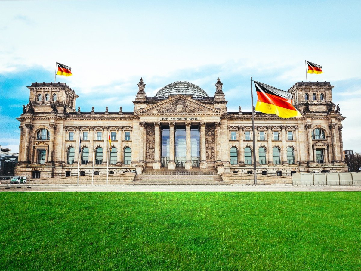 Bundestag hlavní vchod